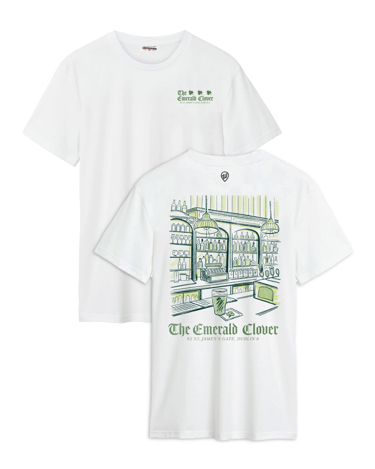 The Emerald Clover Cotton Tee