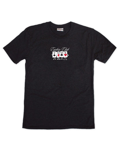 Euchre Club Dancing Cards Tee