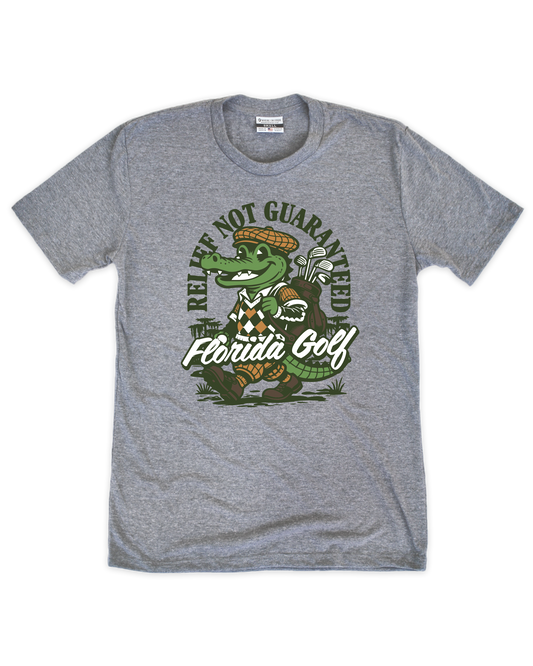 Florida Golf Alligator Tee