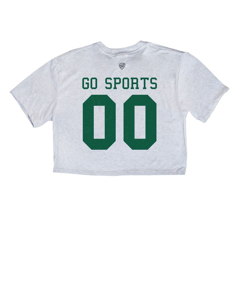 New York Jersey Cropped Tee