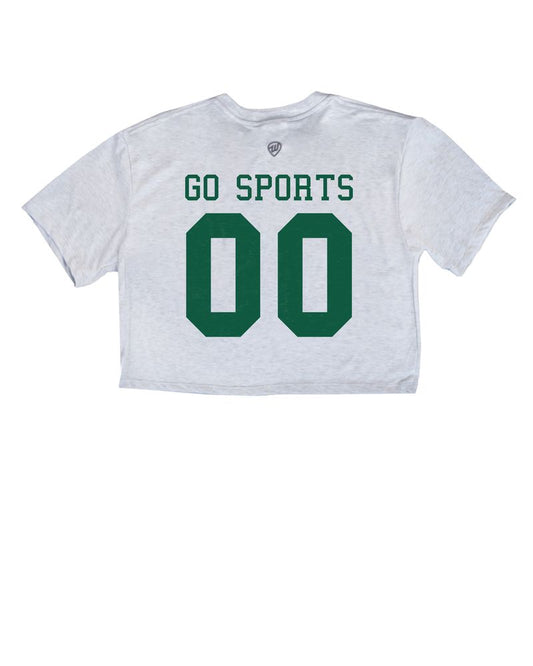 New York Jersey Cropped Tee