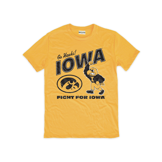 Go Hawks! Fight For Iowa Tee