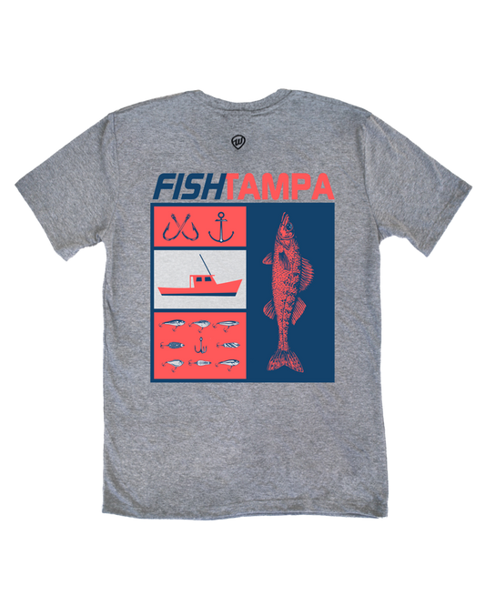 Fish Tampa Front/Back Tee