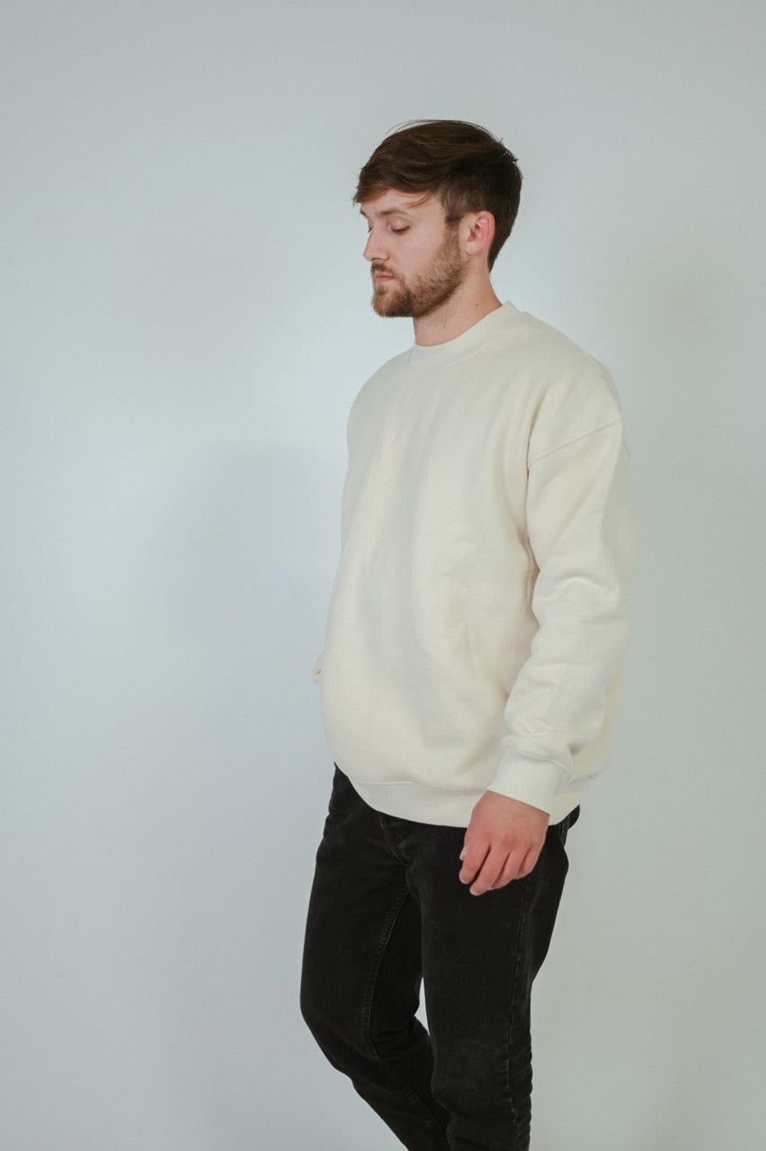 Unisex Cotton Crew Sweatshirt