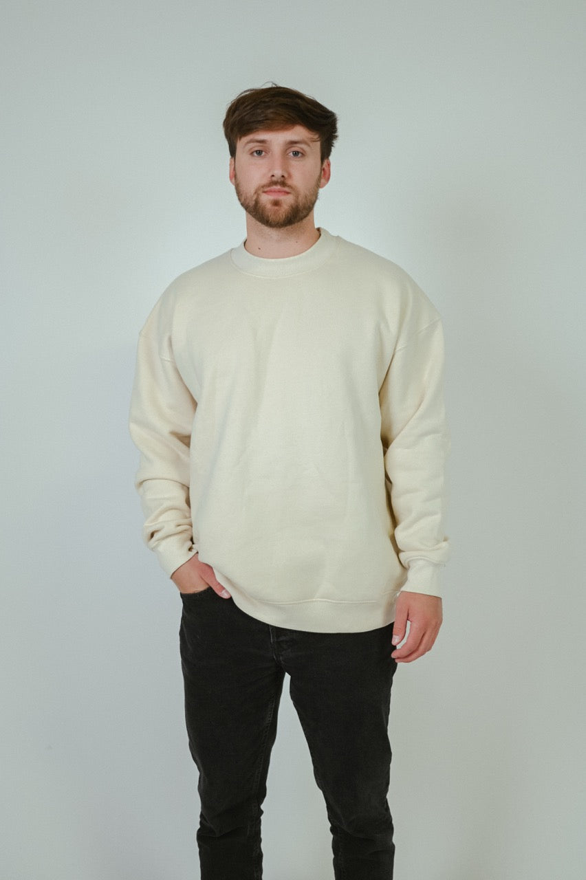 Unisex Cotton Crew Sweatshirt
