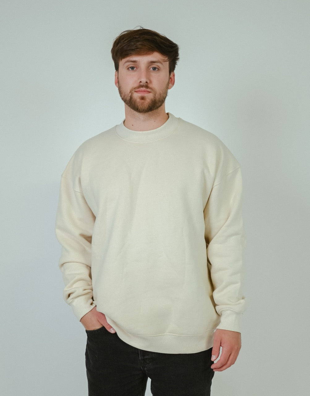Unisex Cotton Crew Sweatshirt