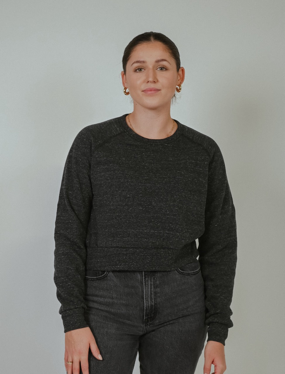 Women's Cropped Crew Sweatshirt