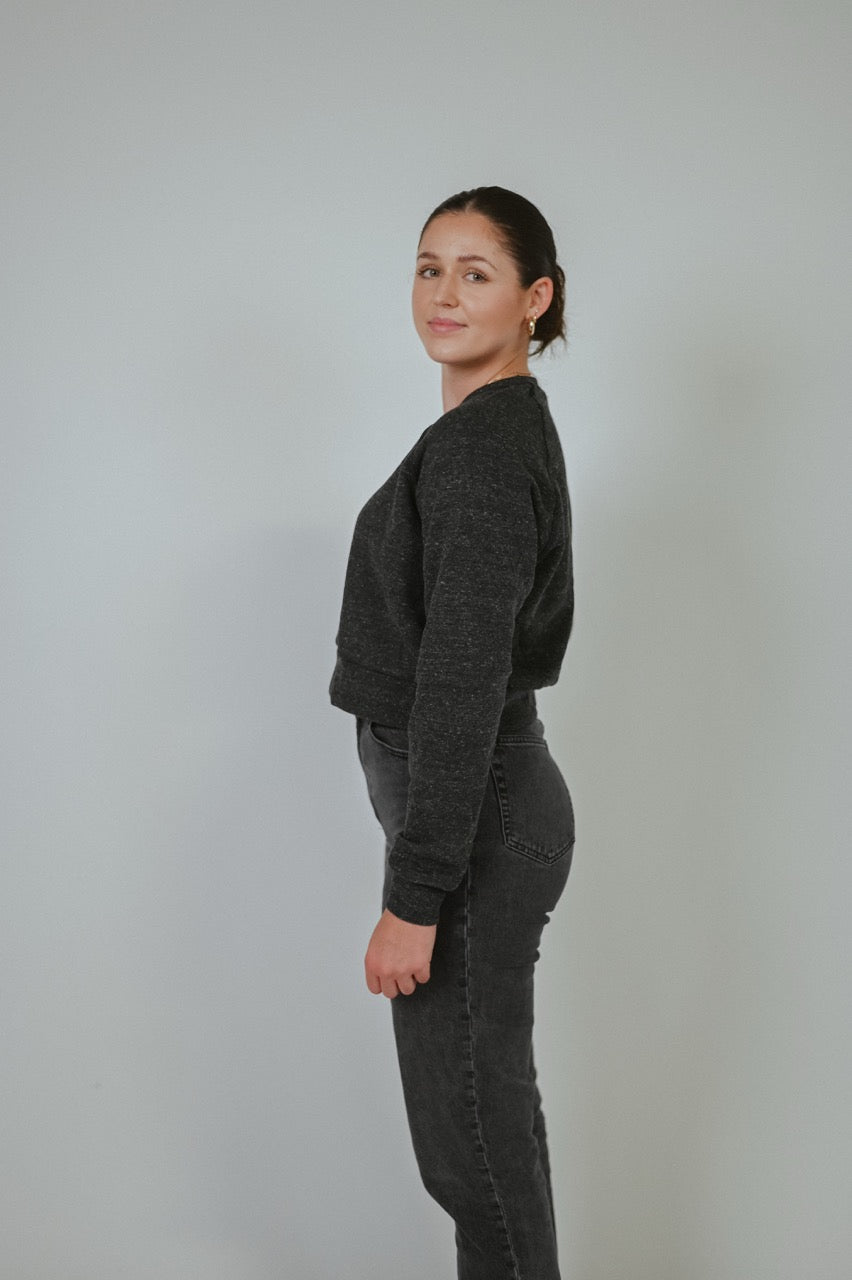 Women's Cropped Crew Sweatshirt