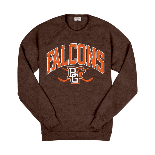 Oversized Falcons Hockey Crew Sweatshirt