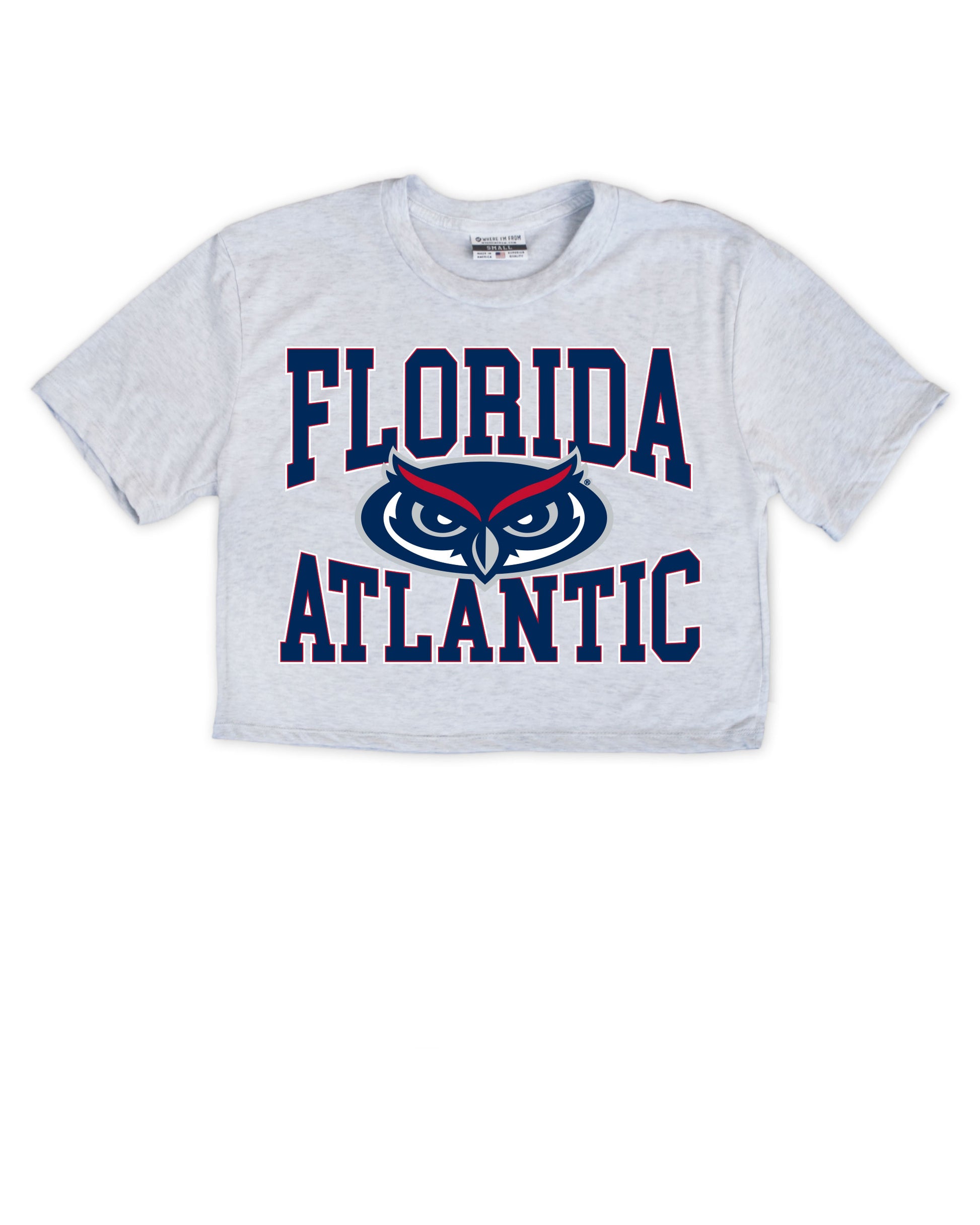 Florida Atlantic University Cropped Tee