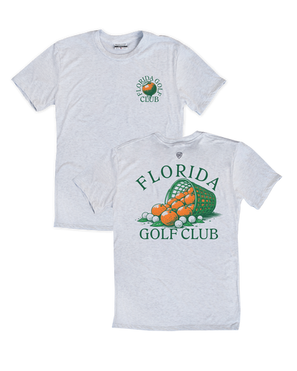 Florida Golf Ball Bucket Front/Back Tee