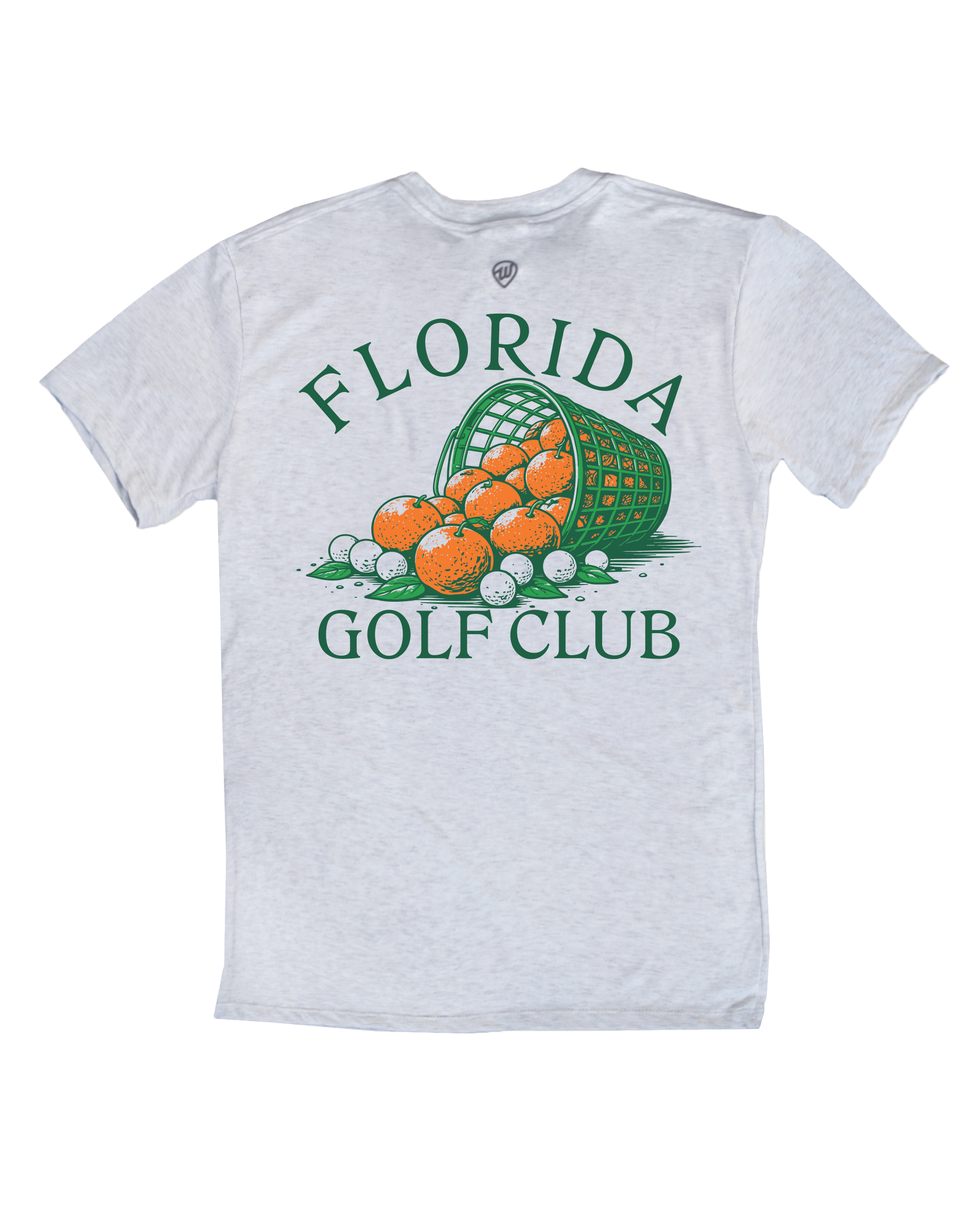 Florida Golf Ball Bucket Front/Back Tee
