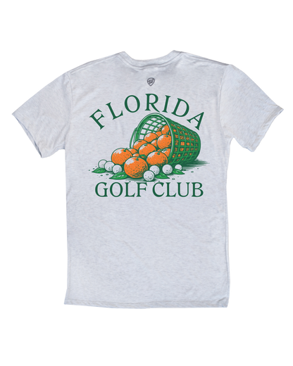 Florida Golf Ball Bucket Front/Back Tee