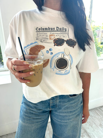 Columbus Newspaper Easy Tee
