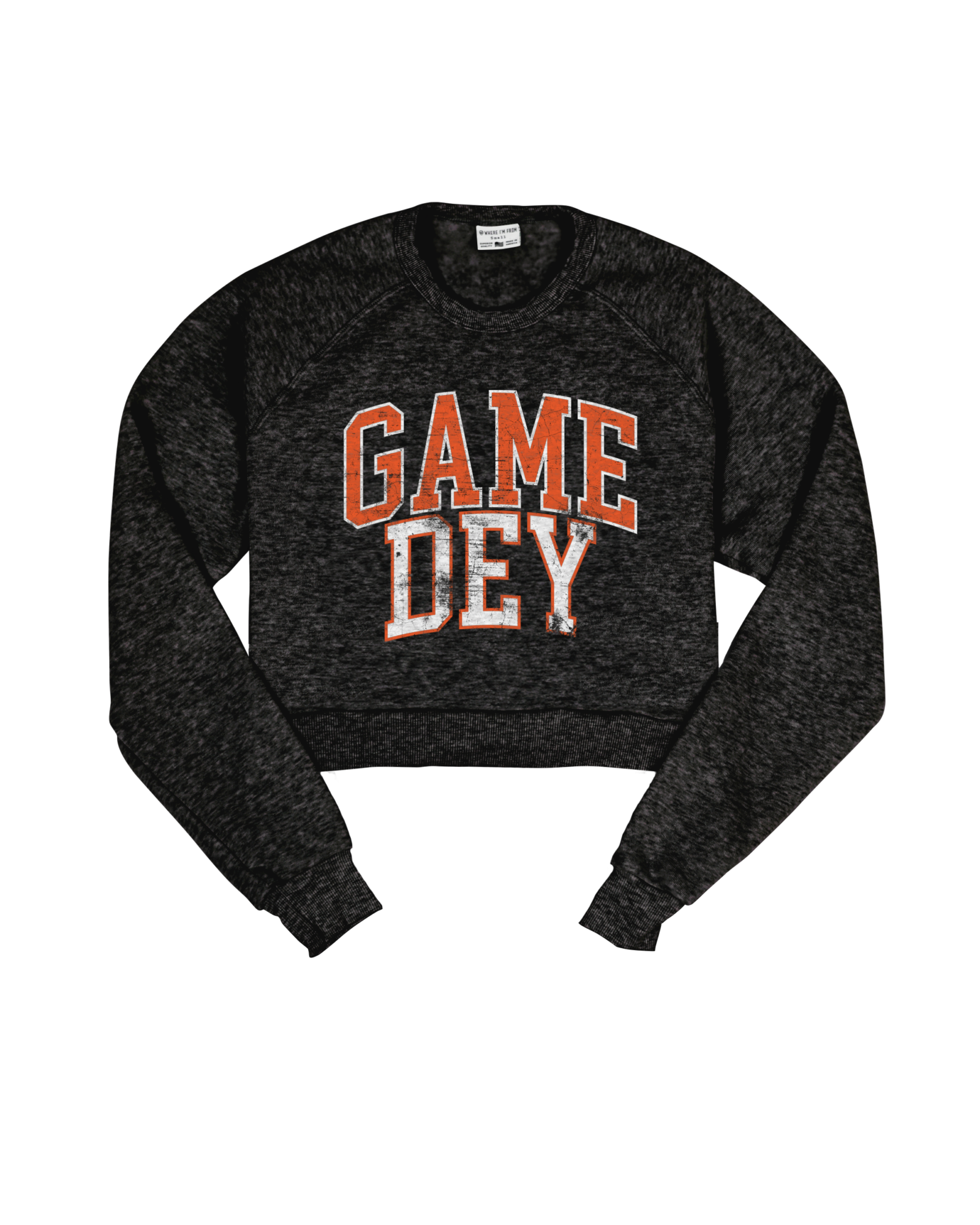 Game Dey Cropped Crew Sweatshirt