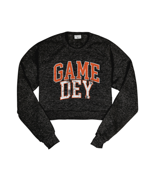 Game Dey Cropped Crew Sweatshirt
