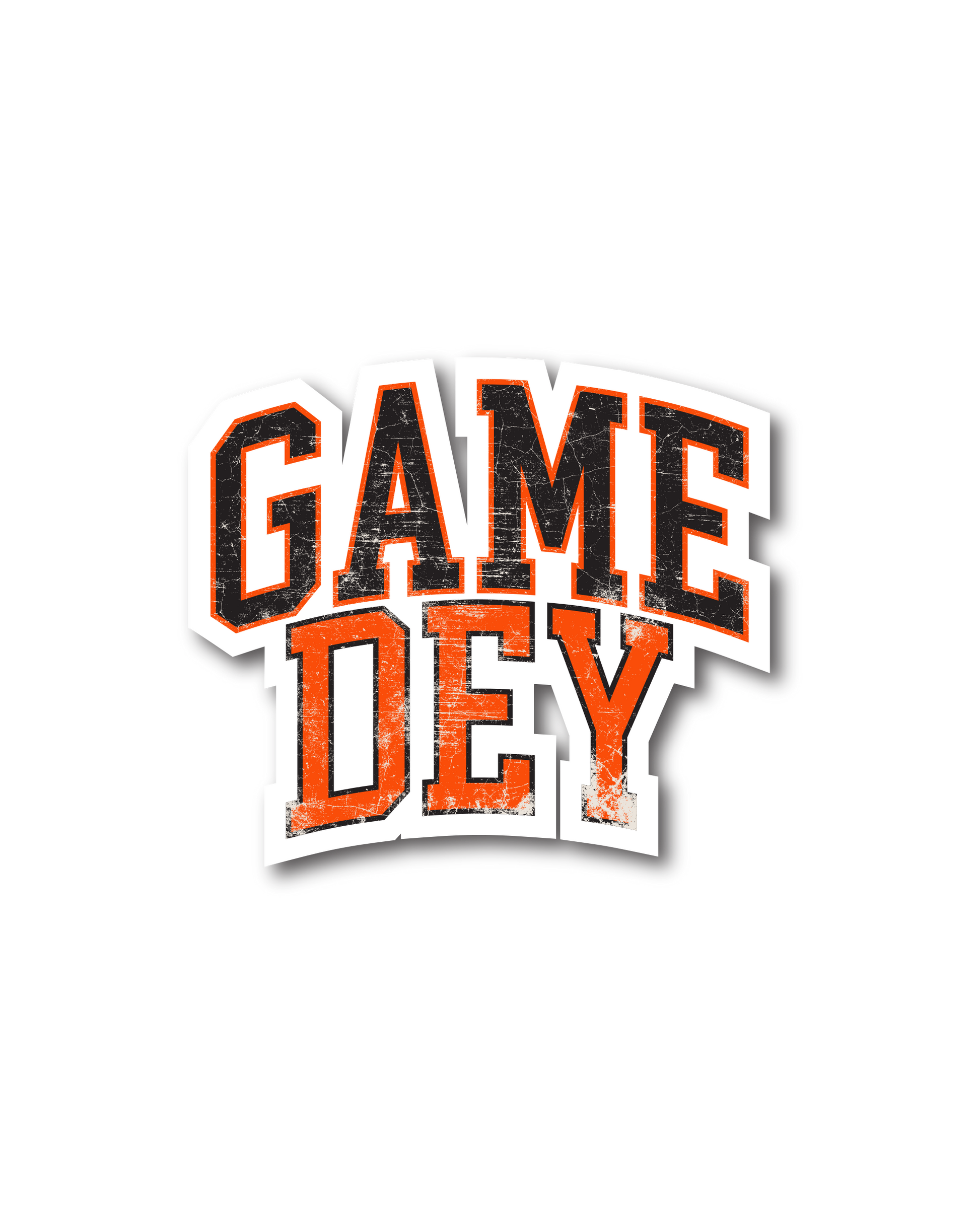 Game Dey Oversized Arch Sticker