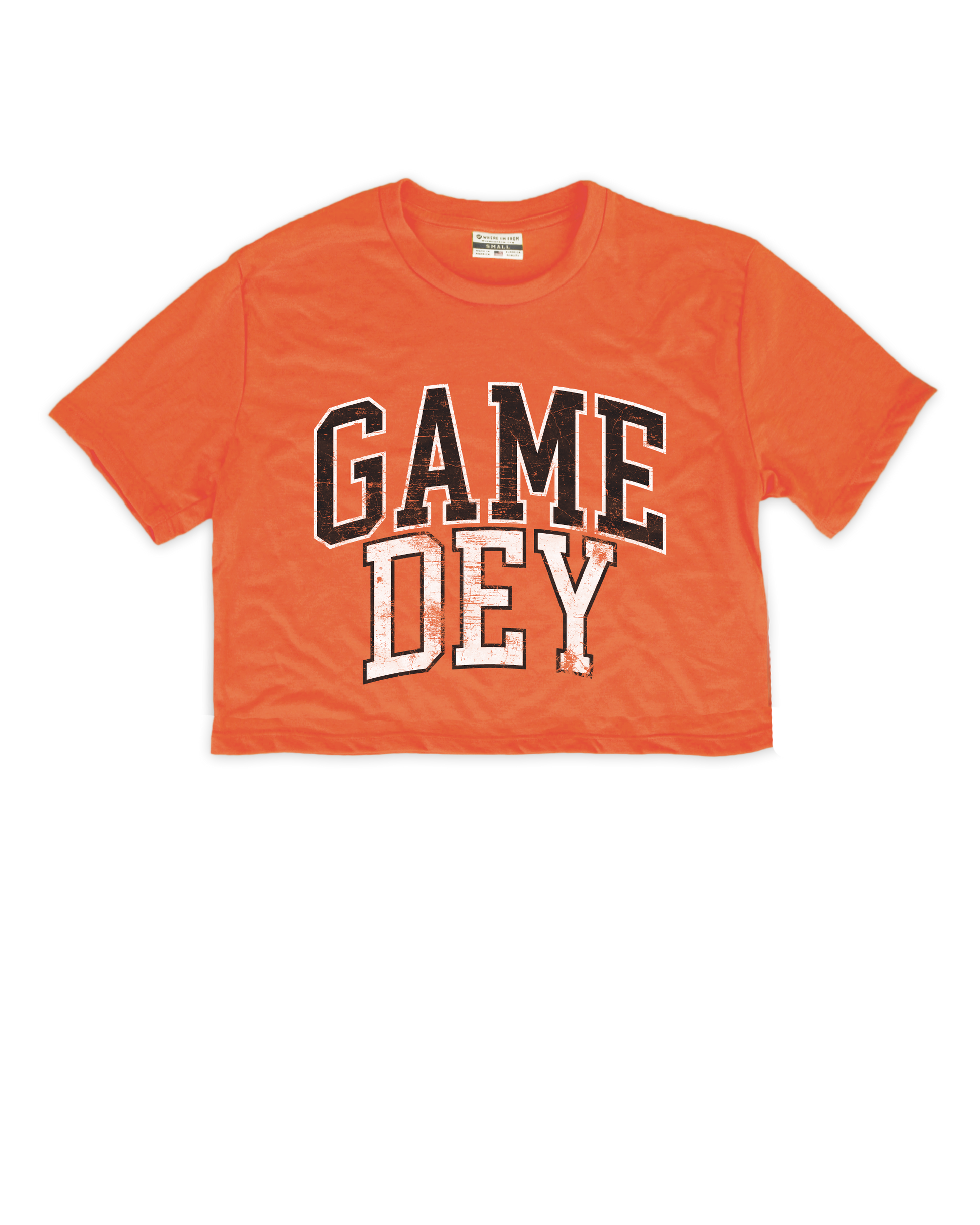 Game Dey Cropped Tee