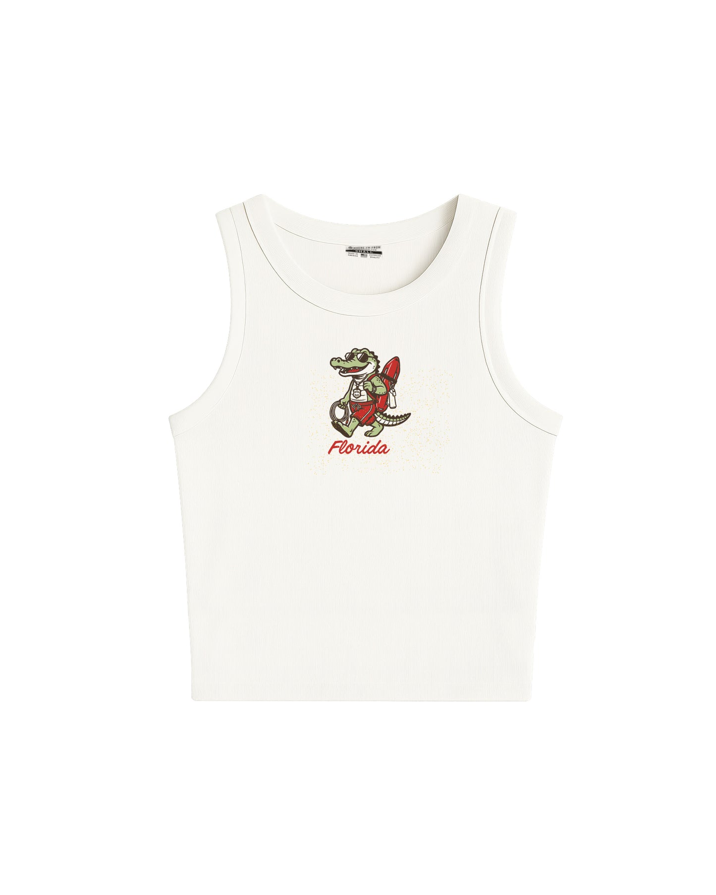 Florida Gator Lifeguard High Neck Tank
