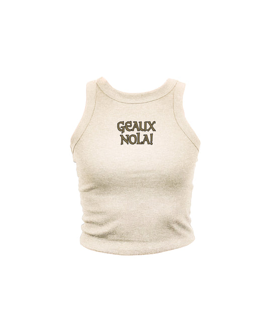 Geaux Nola High Neck Tank