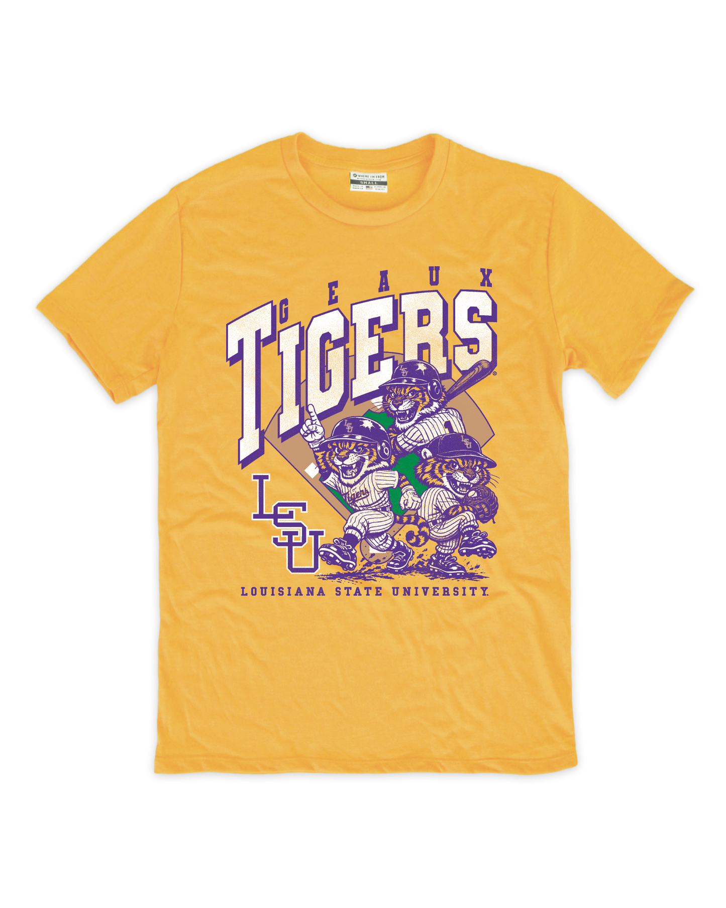 Geaux Tiger LSU Baseball Tee