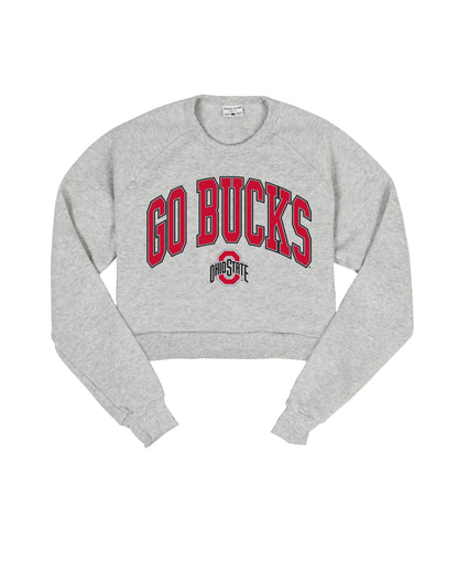 Go Bucks Cropped Crew Sweatshirt
