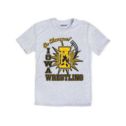 Go Hawkeyes! Iowa Wrestling Tee