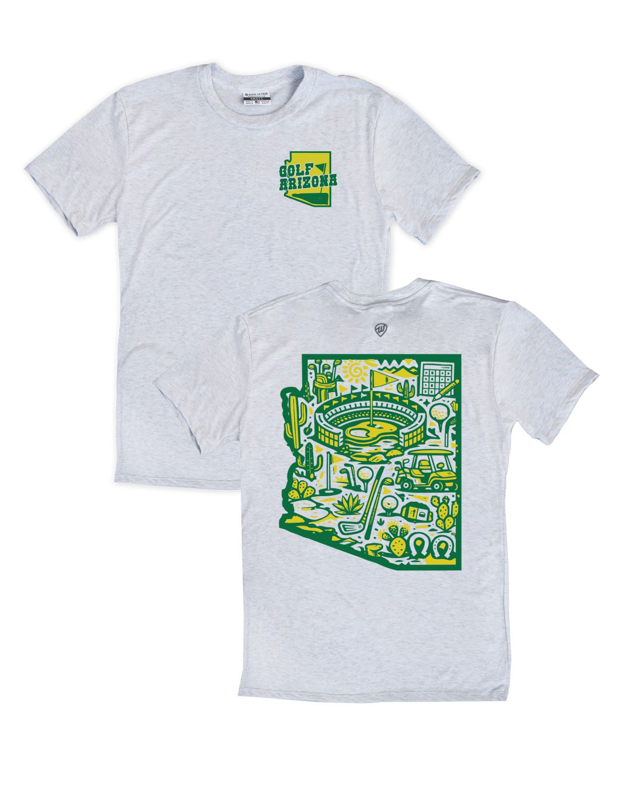 Arizona Golf Collage F/B Tee