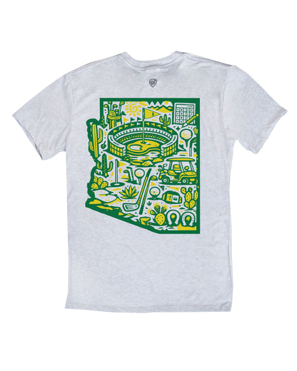 Arizona Golf Collage F/B Tee