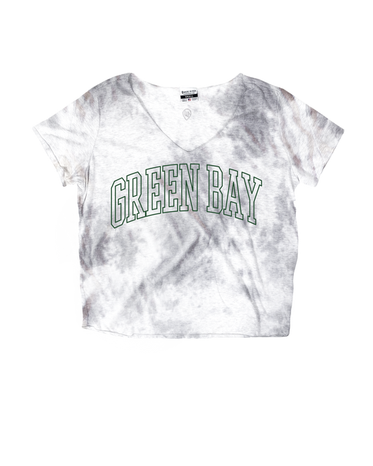 Green Bay Outline Cropped Tee
