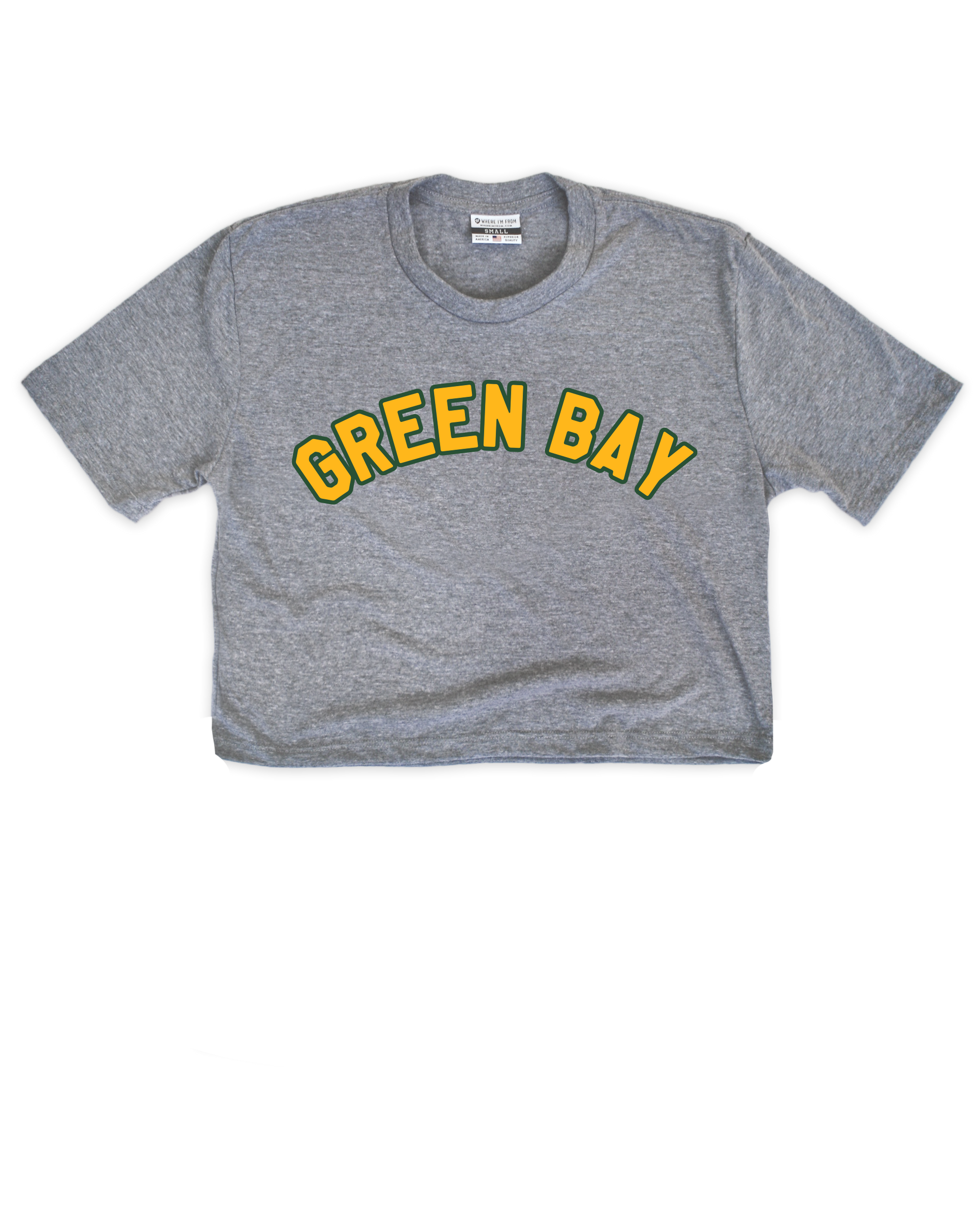 Green Bay Jersey Cropped Tee