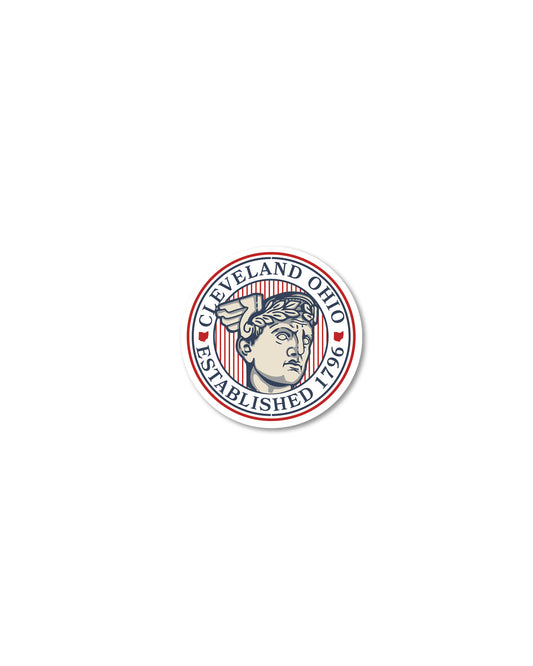 Guardian Head Circle Sticker