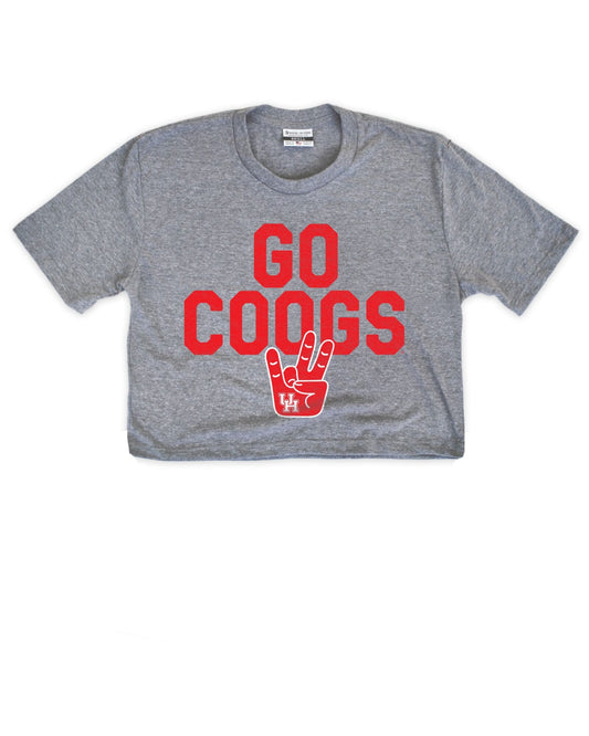 University of Houston Go Coogs Cropped Tee
