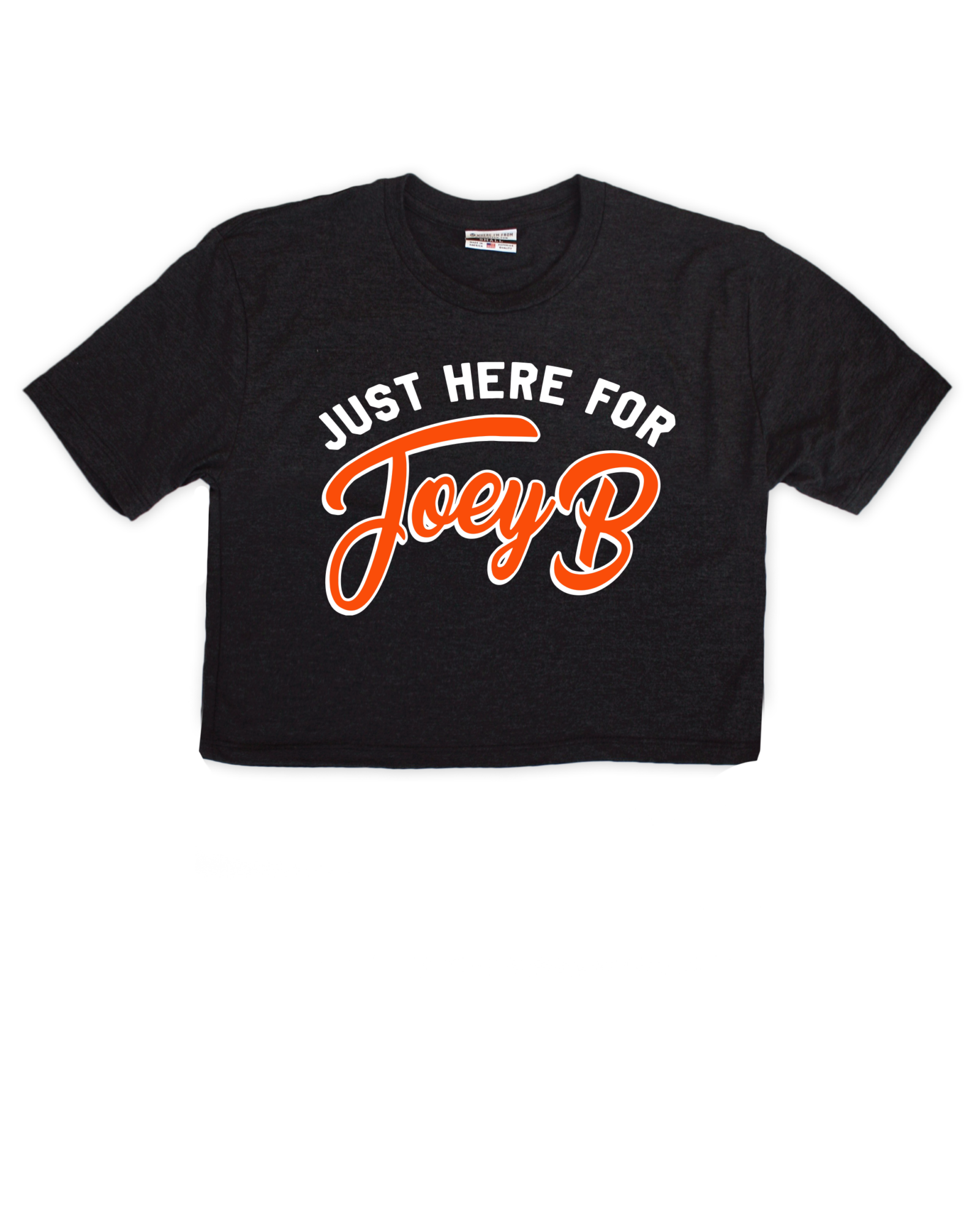 Here for Joey B Cropped Tee
