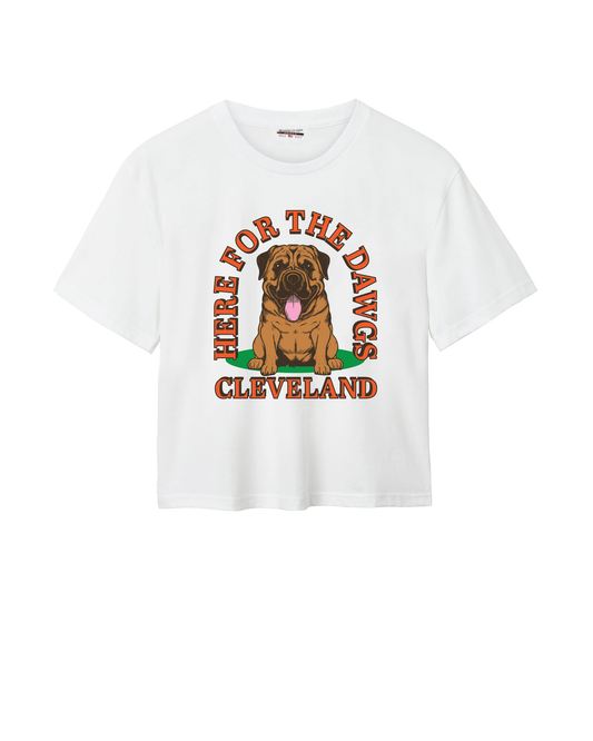 Here For The Dawgs Easy Tee