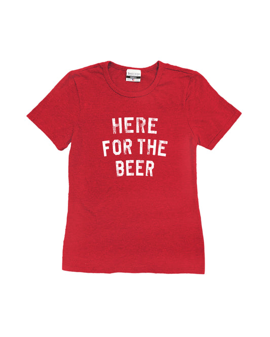 Here For The Beer Women's Tee