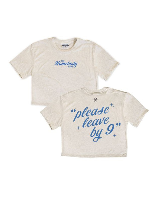 The Homebody Club Cropped Tee
