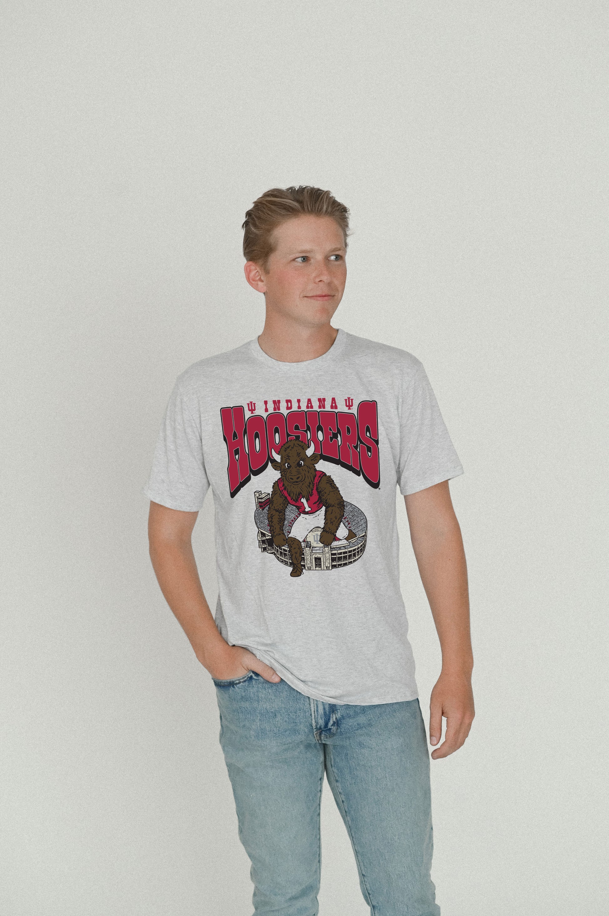 Indiana Hoosiers Bison Tee