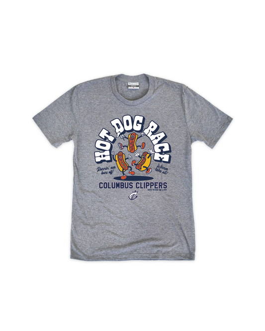 Columbus Clippers Hot Dog Race Youth Tee