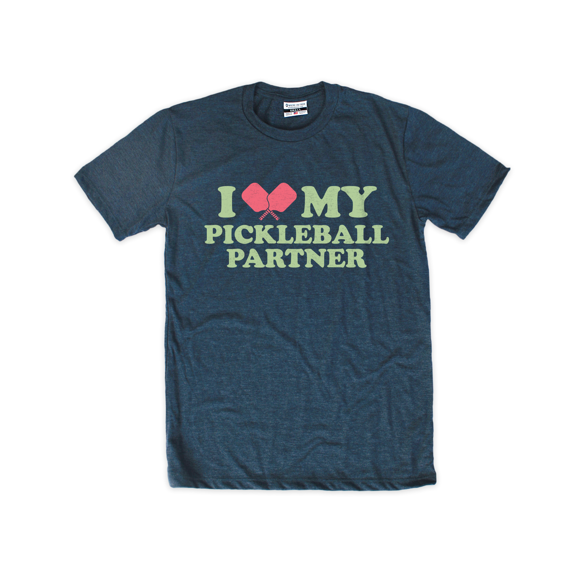 I Heart My Pickleball Partner Tee