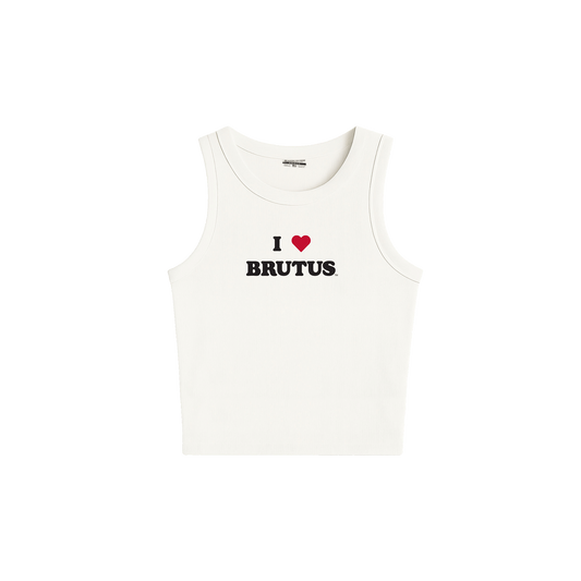 I Love Brutus High Neck Tank