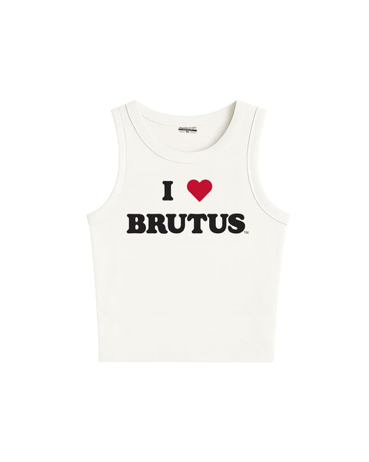 I Love Brutus High Neck Tank