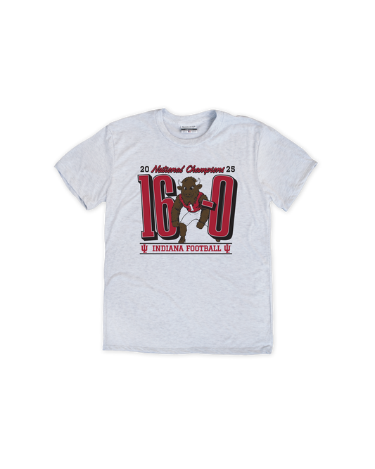 IU 16-0 National Champions Bison Youth Tee