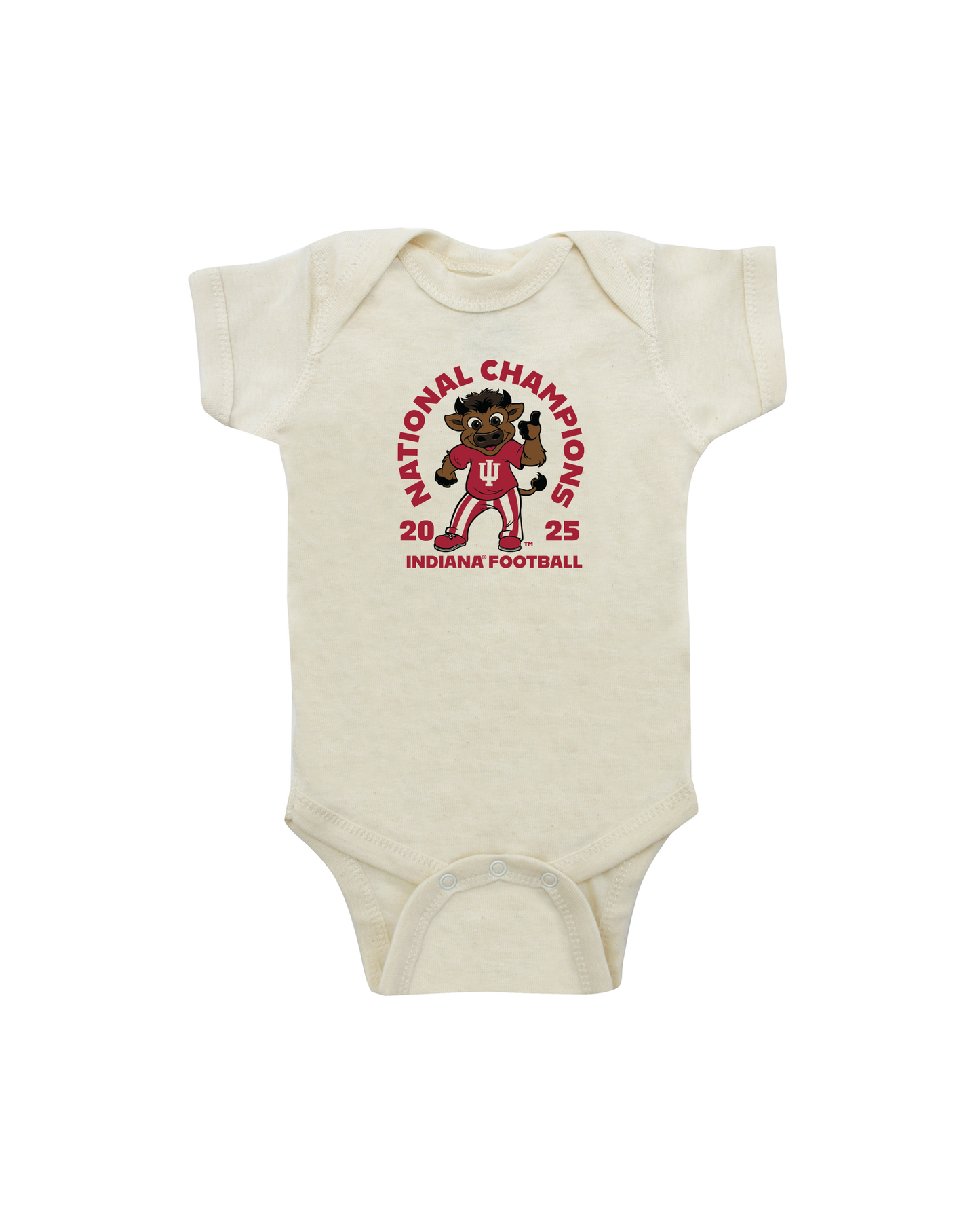 IU National Champions Baby Bison Onesie