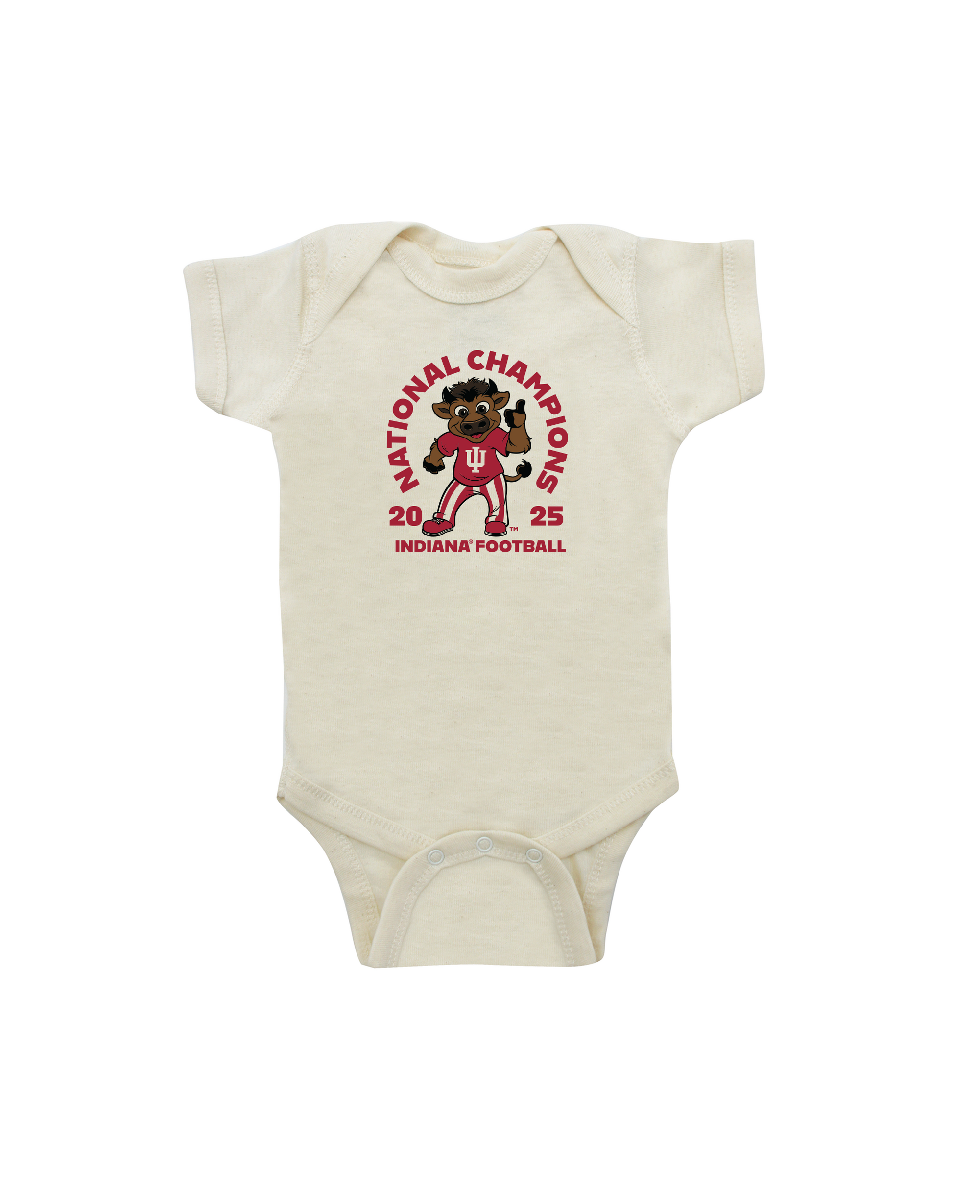 IU National Champions Baby Bison Onesie