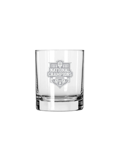 Indiana University College Football Playoff 2025 National Champions Glassware 4 Pack