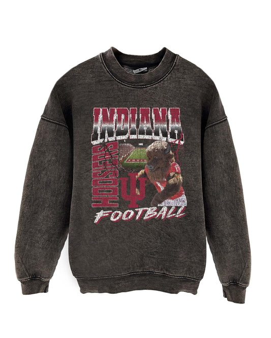 Indiana Hoosiers Football 90s Bootleg Crew Sweatshirt