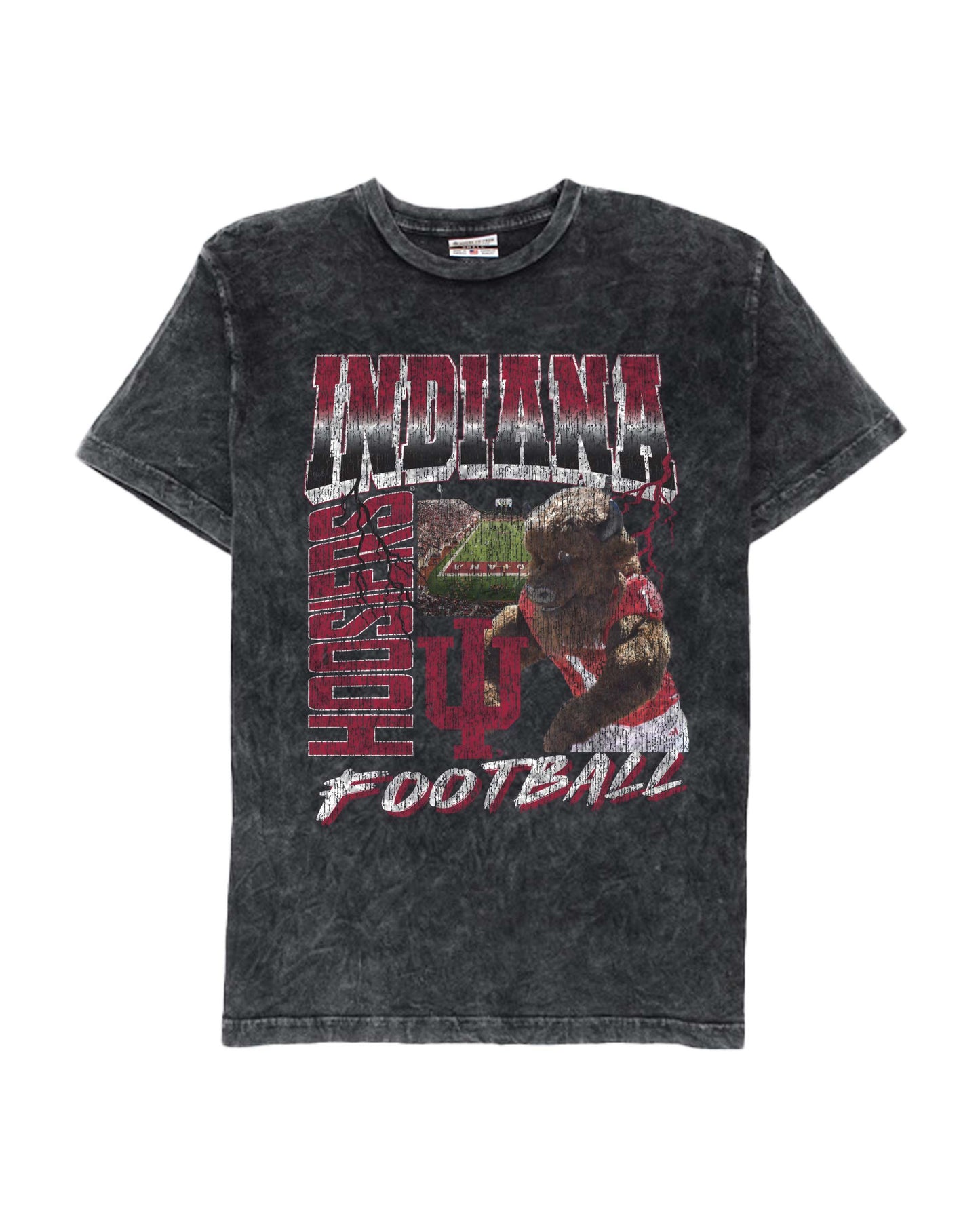 Indiana Hoosiers Football 90s Bootleg Tee
