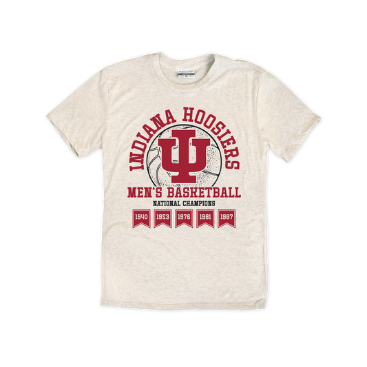 Indiana Hoosiers Men's Basketball Champs Tee