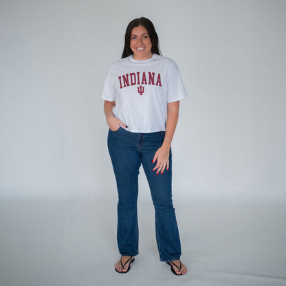 Indiana Hoosiers Jersey Cotton Easy Tee